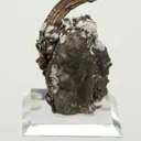 Silver rope on matrix - image 2