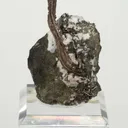 Silver rope on matrix - image 1