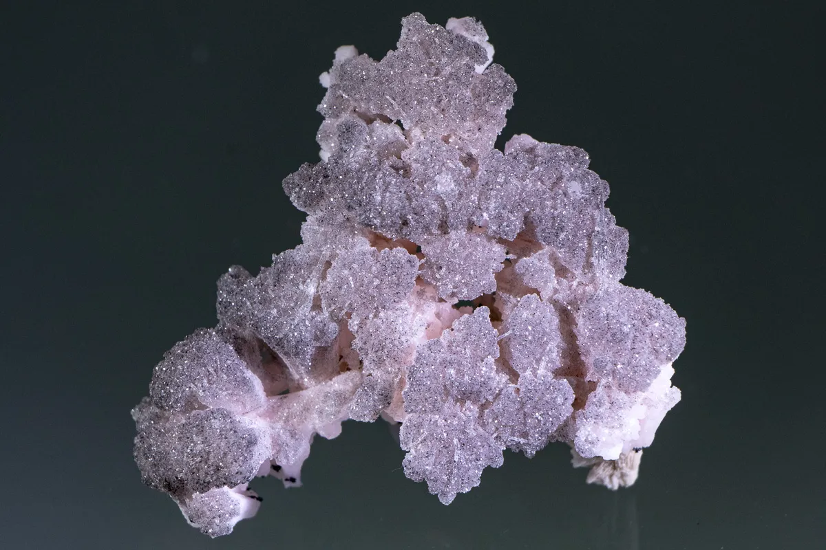Silver Tipped Manganoan Calcite Branches - image 1