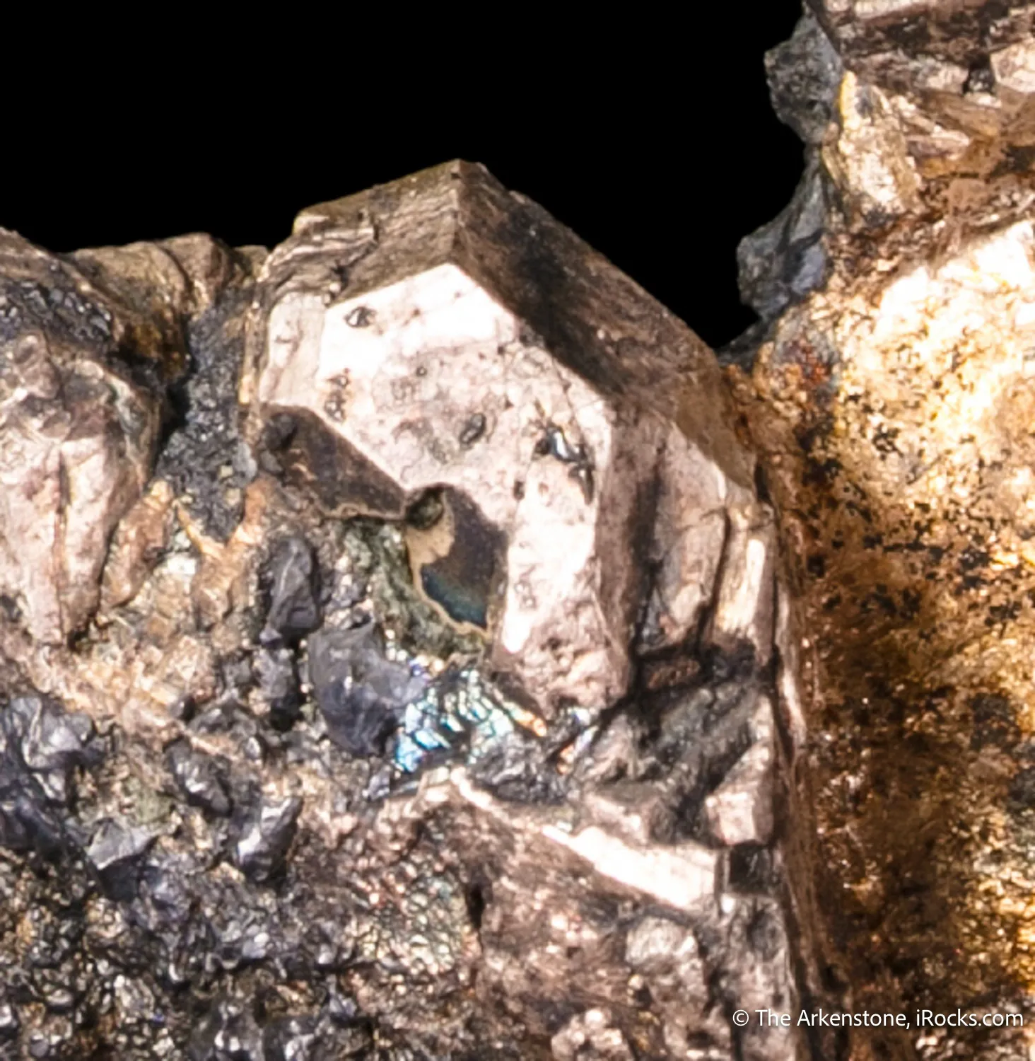 Silver (twinned crystal on matrix) - image 5