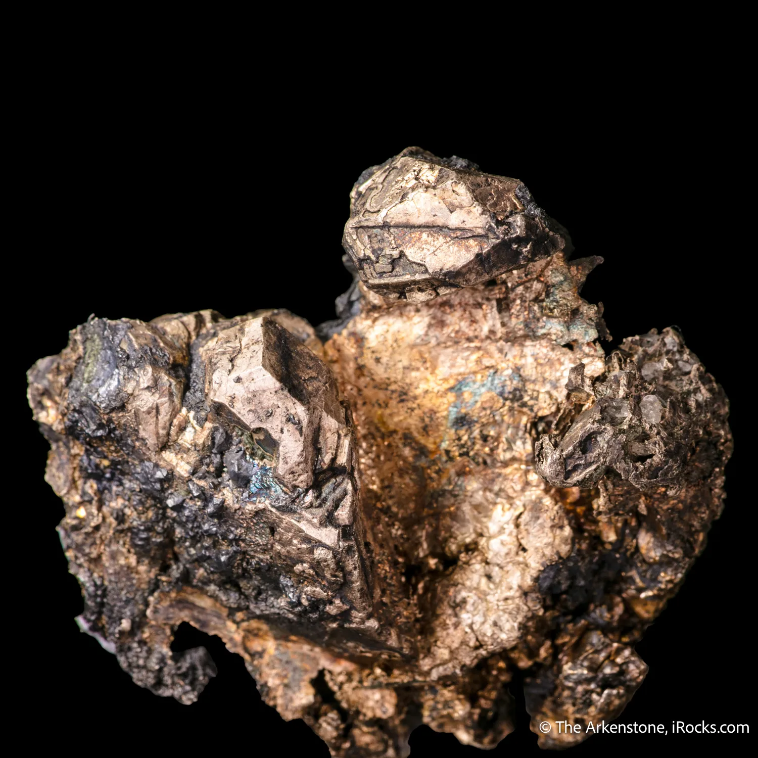 Silver (twinned crystal on matrix) - image 6