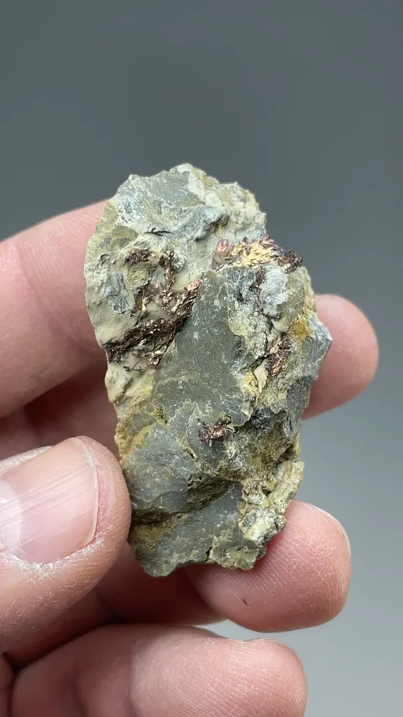 Silver var Kongsbergite with Chlorargyrite - image 2