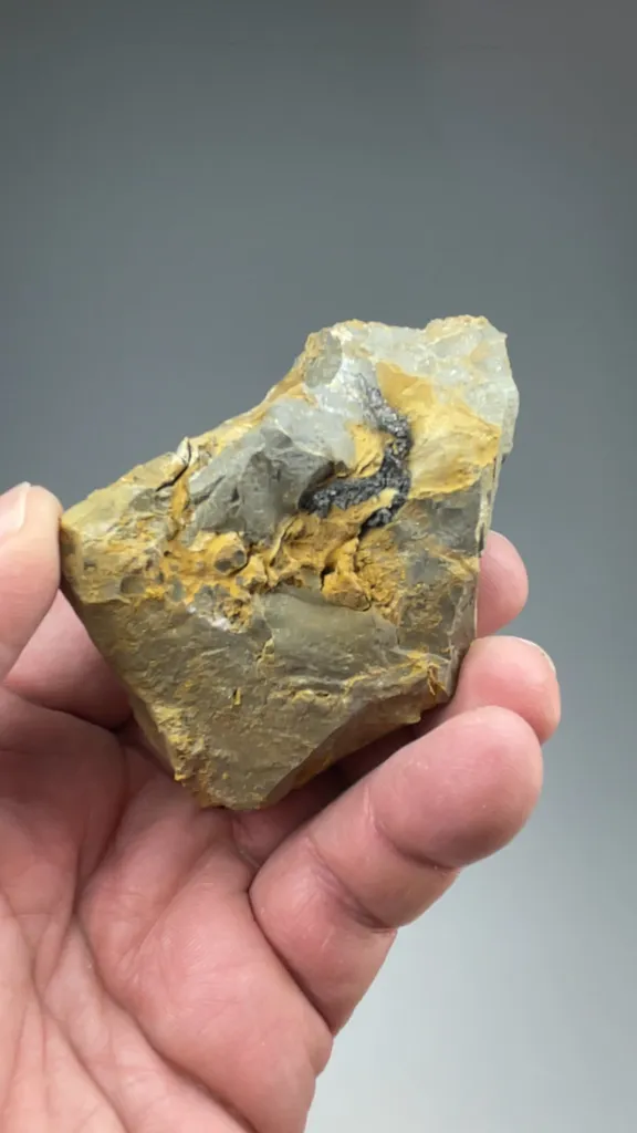 Silver var Kongsbergite with Chlorargyrite - image 2