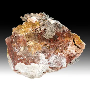 Silver var Kongsbergite with Chlorargyrite