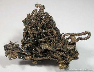Silver Wire With Acanthite - image 2