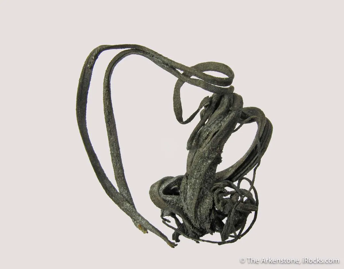 Silver with Acanthite - image 1