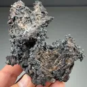 Silver with Acanthite - image 2