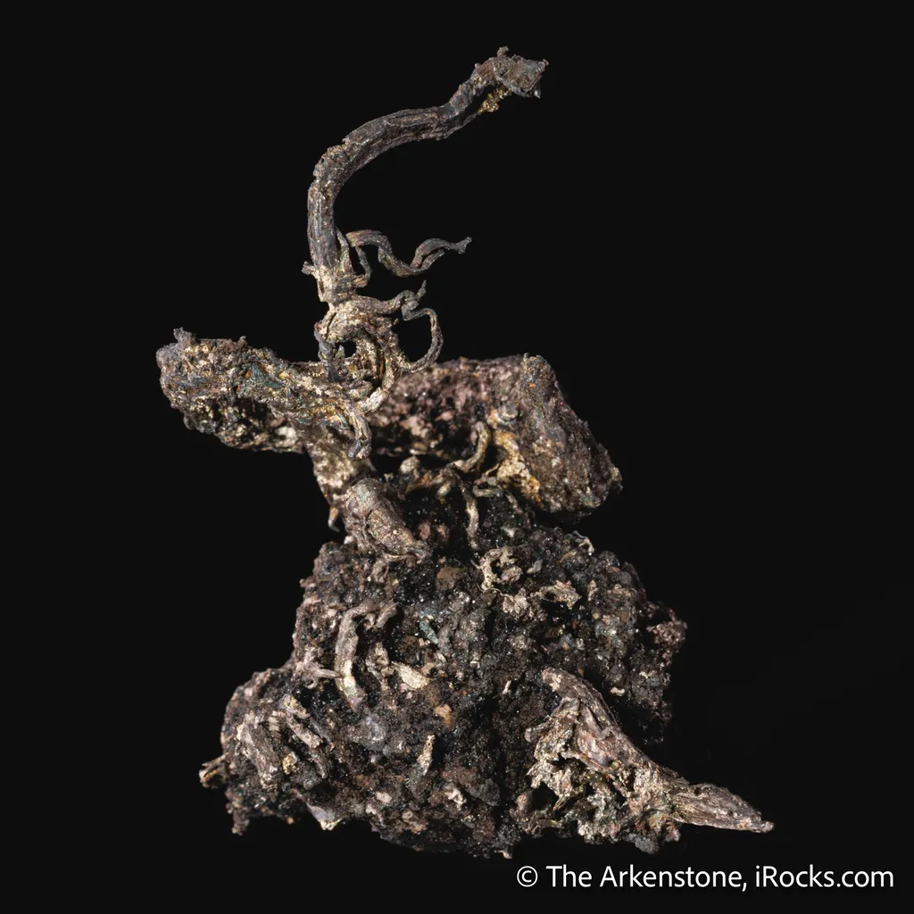 Silver with Acanthite - image 5