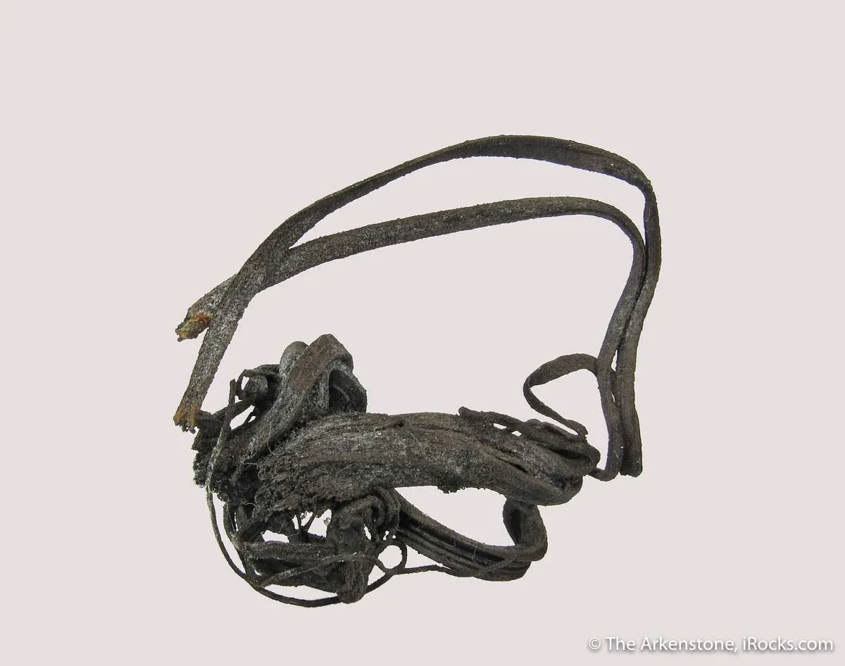 Silver with Acanthite - image 2