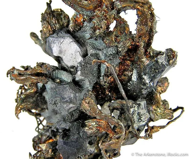 Silver With Acanthite Crystals - image 3