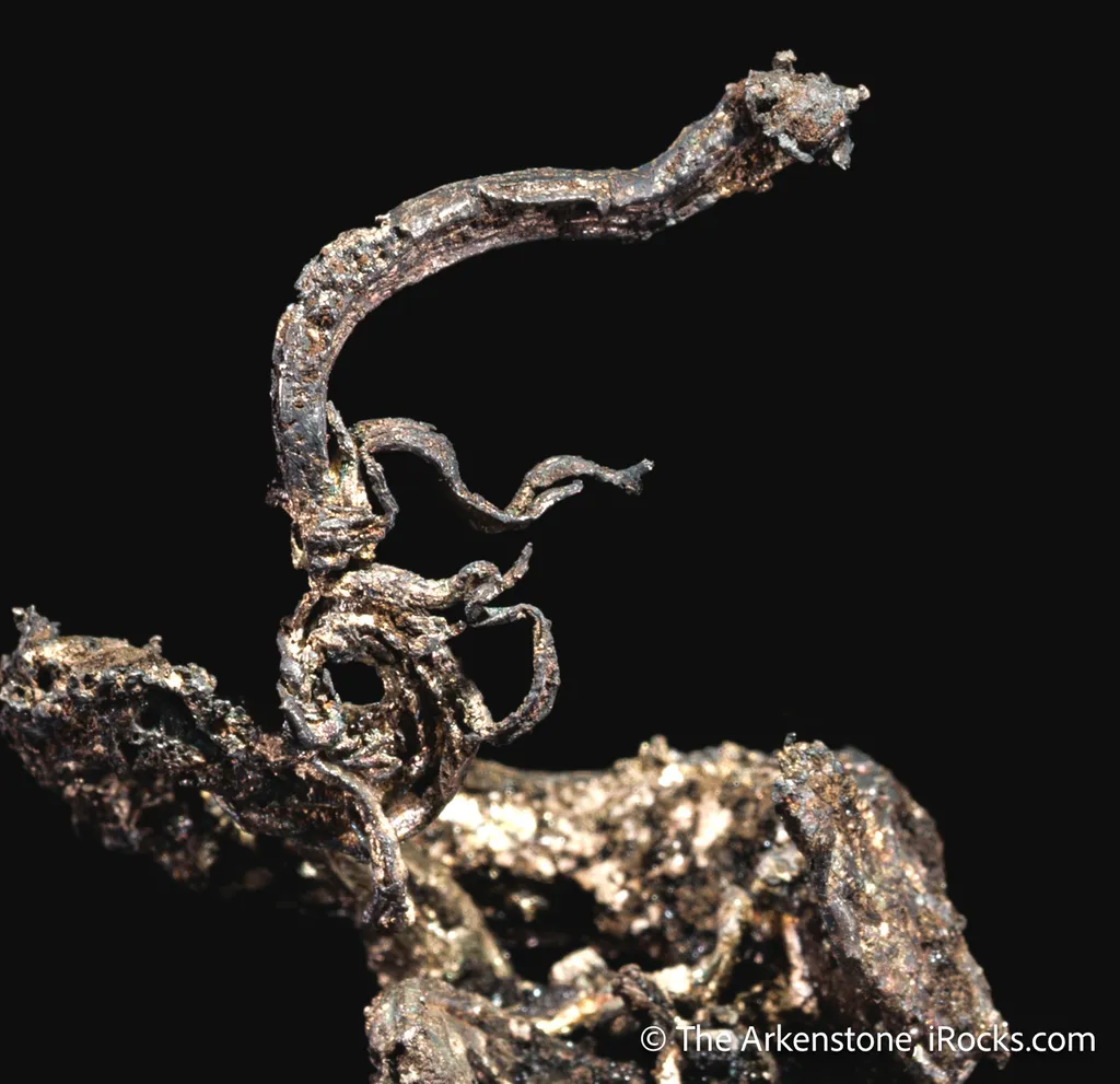 Silver with Acanthite