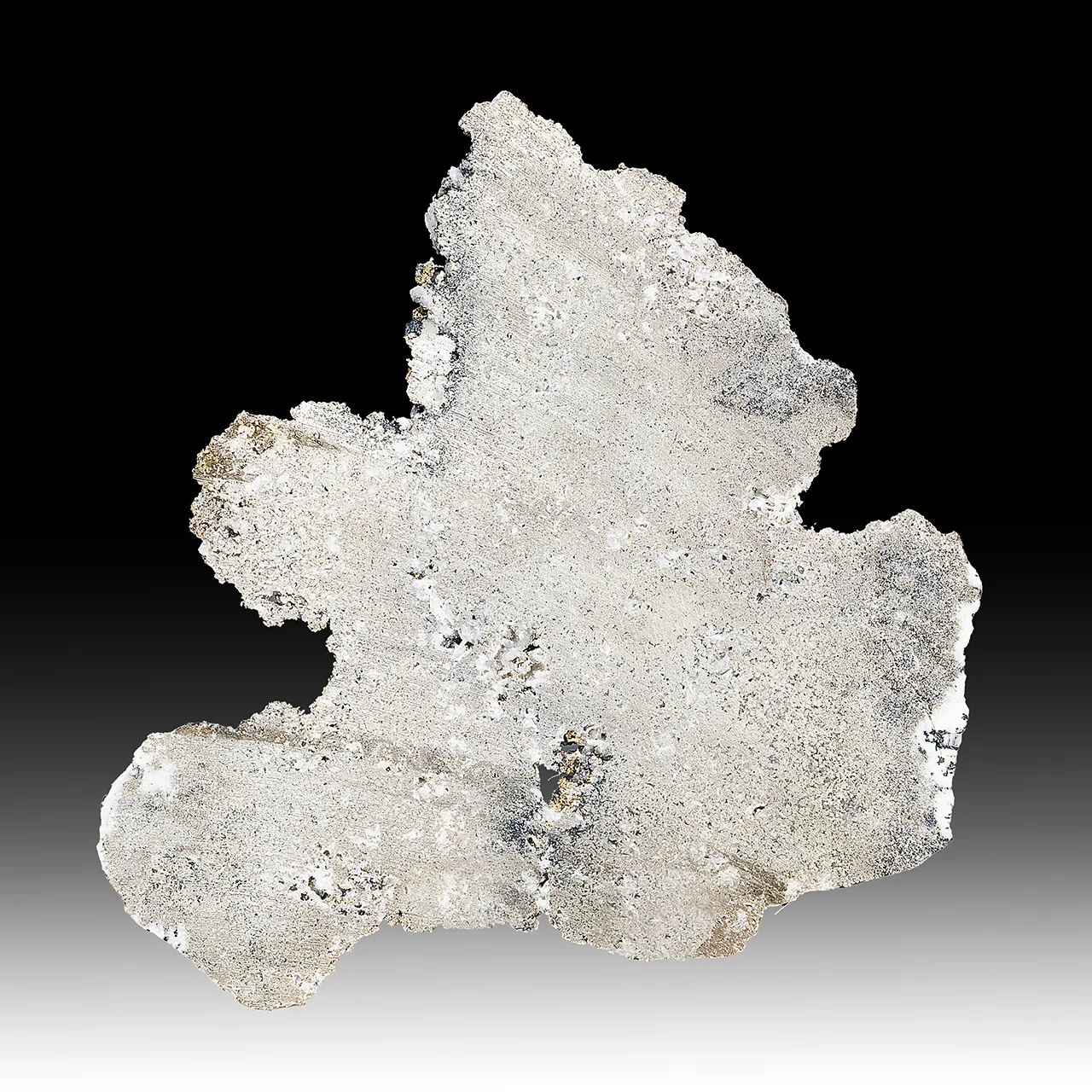 Silver with Barite, Acanthite (5.9 troy oz. Ag) - image 1