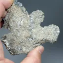 Silver with Barite, Acanthite (5.9 troy oz. Ag) - image 2