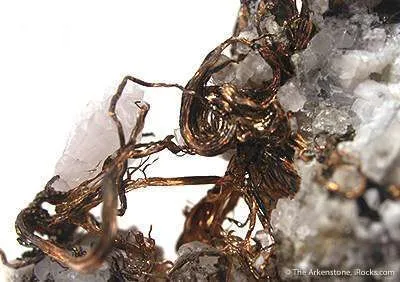 Silver With Calcite - image 2