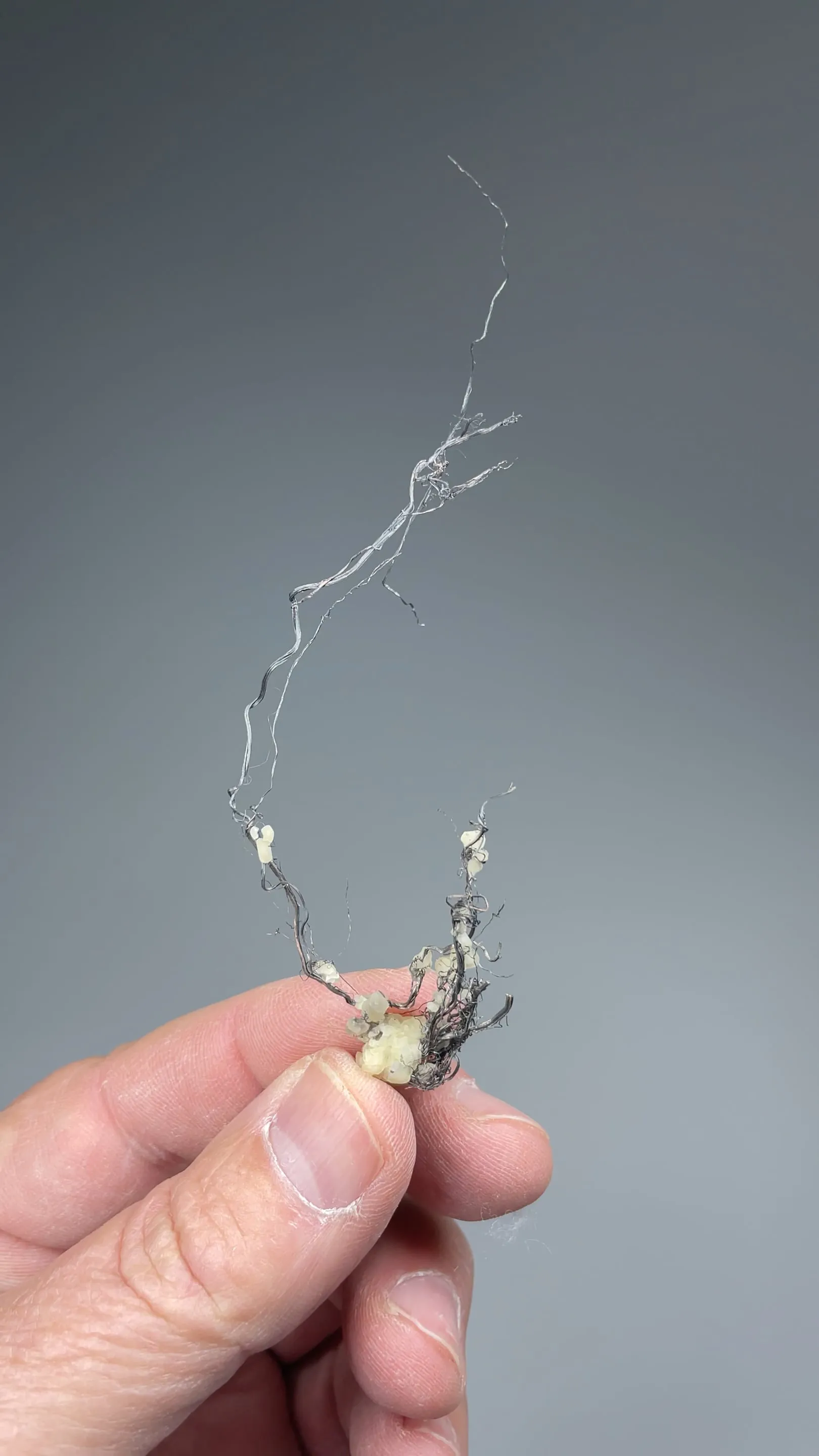 Silver with Calcite - image 2