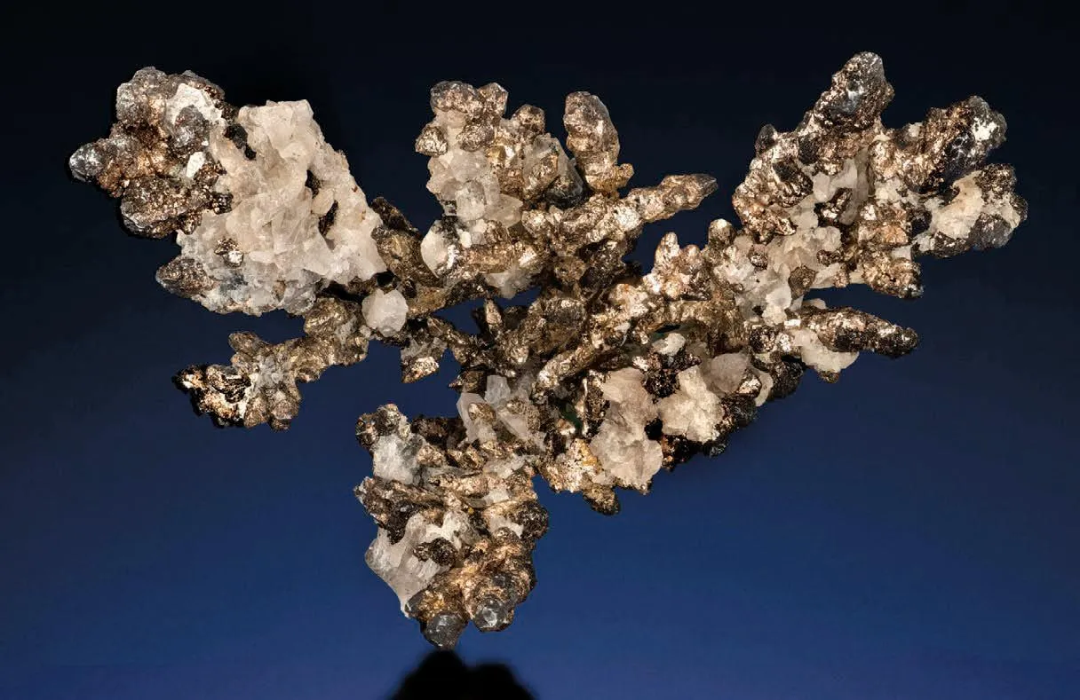 Silver with Calcite - image 1
