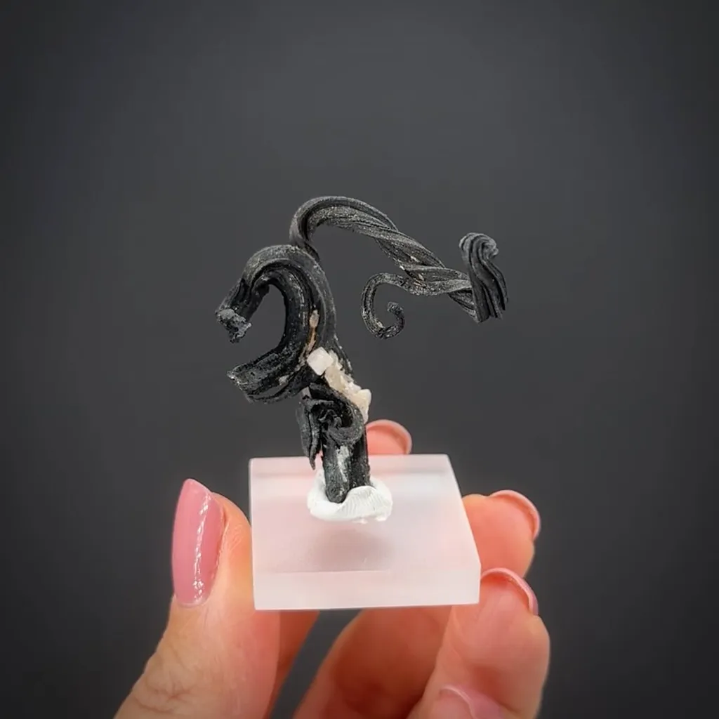 Silver with Calcite - image 2