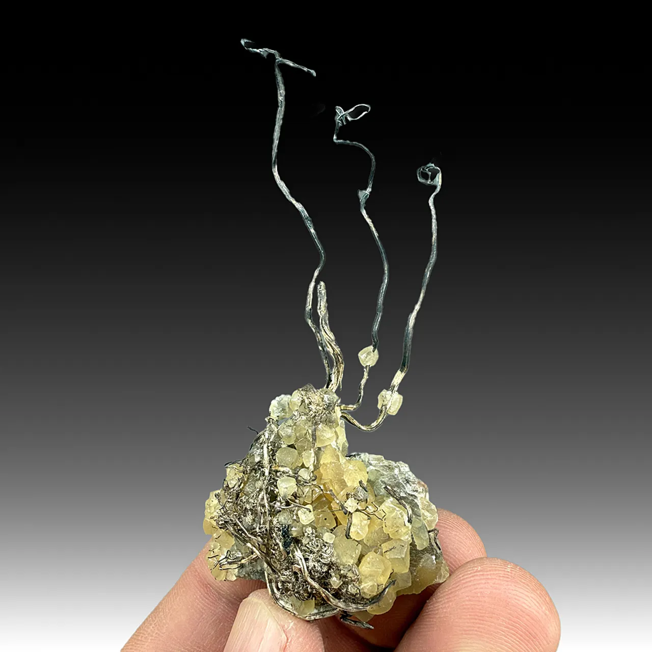 Silver with Calcite - image 1