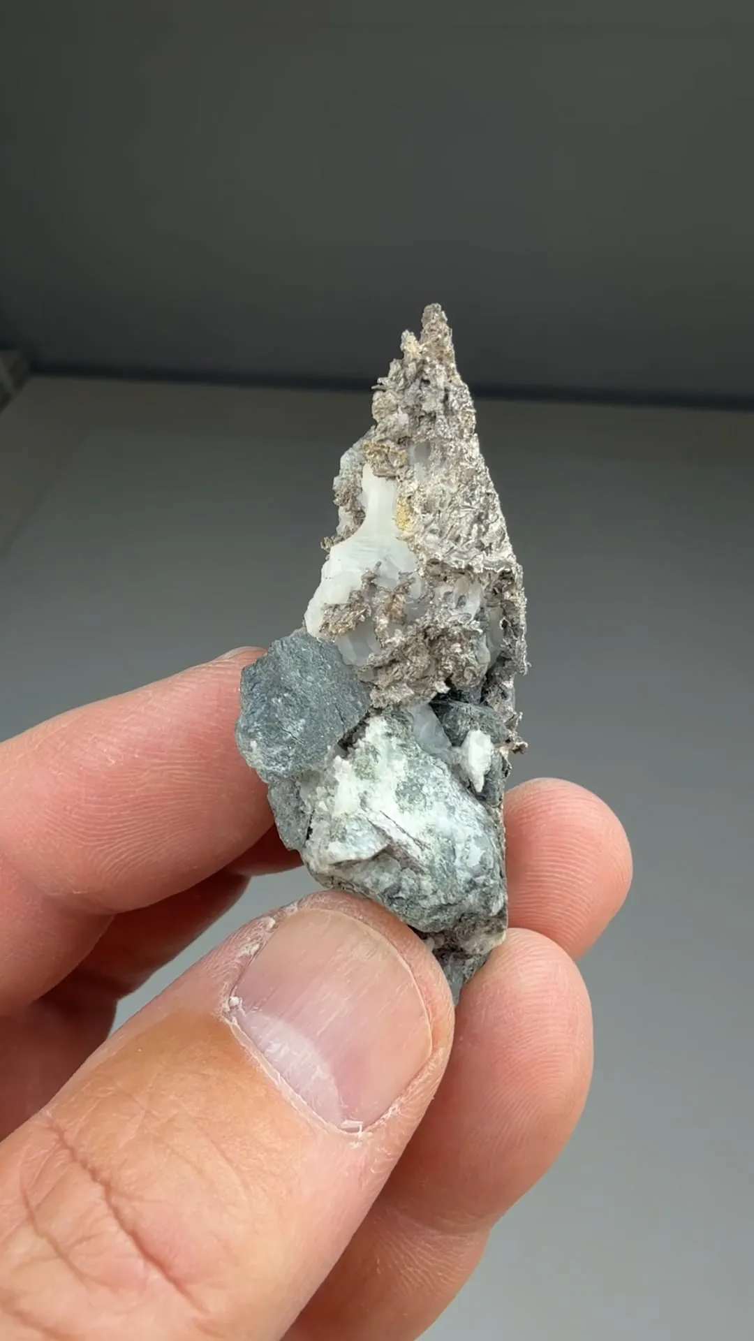 Silver with Calcite - image 2