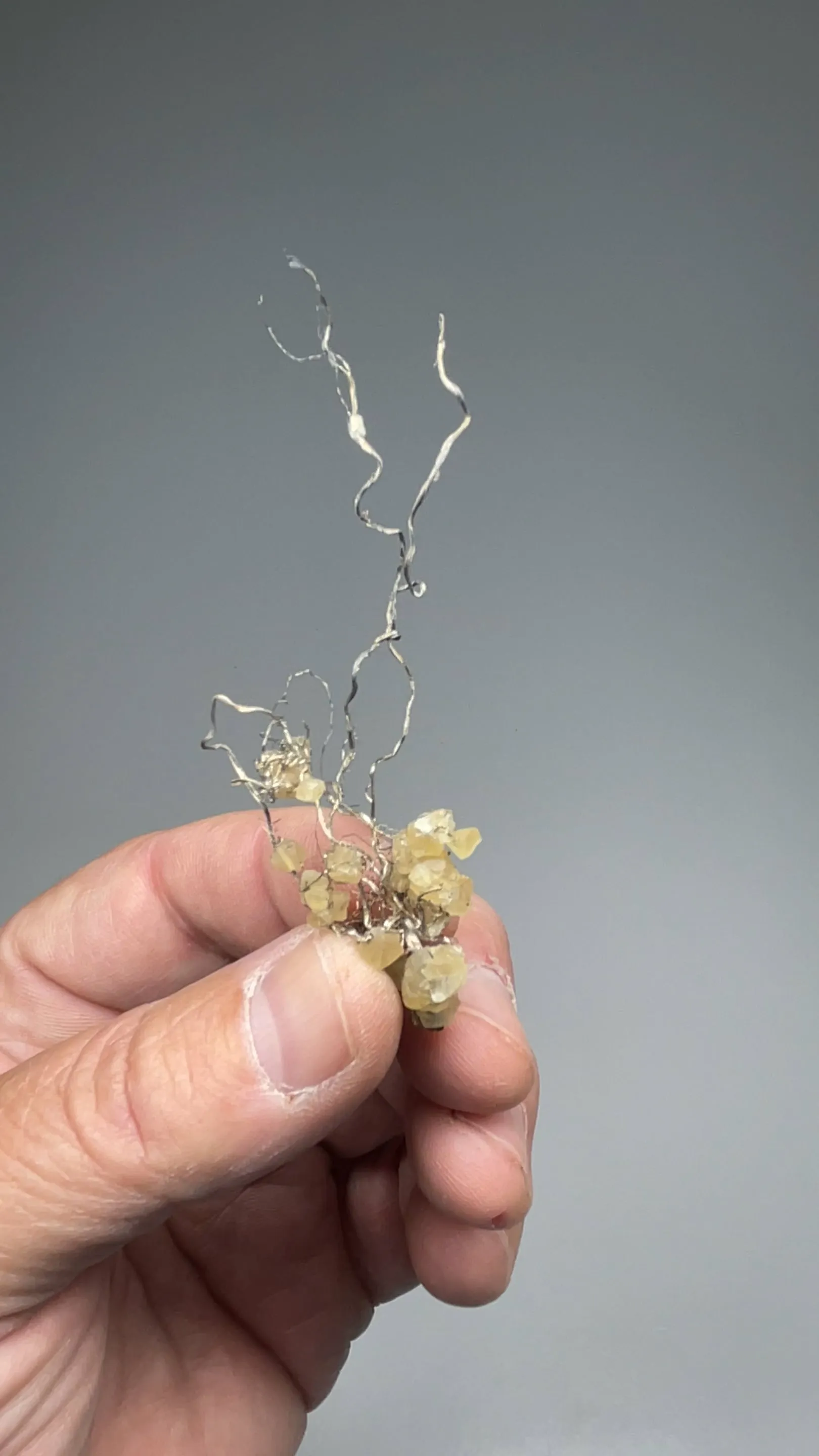 Silver with Calcite - image 2