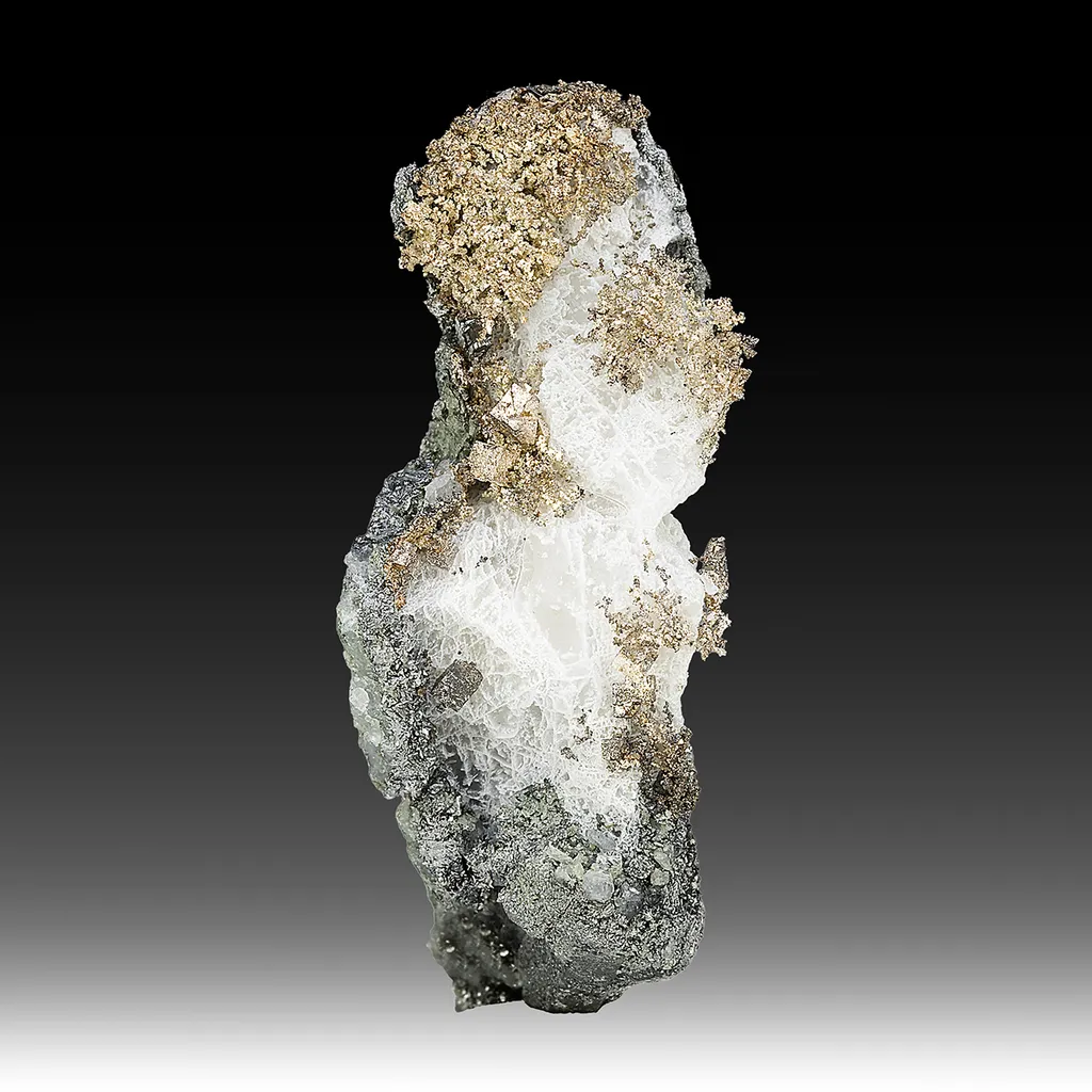 Silver with Calcite image