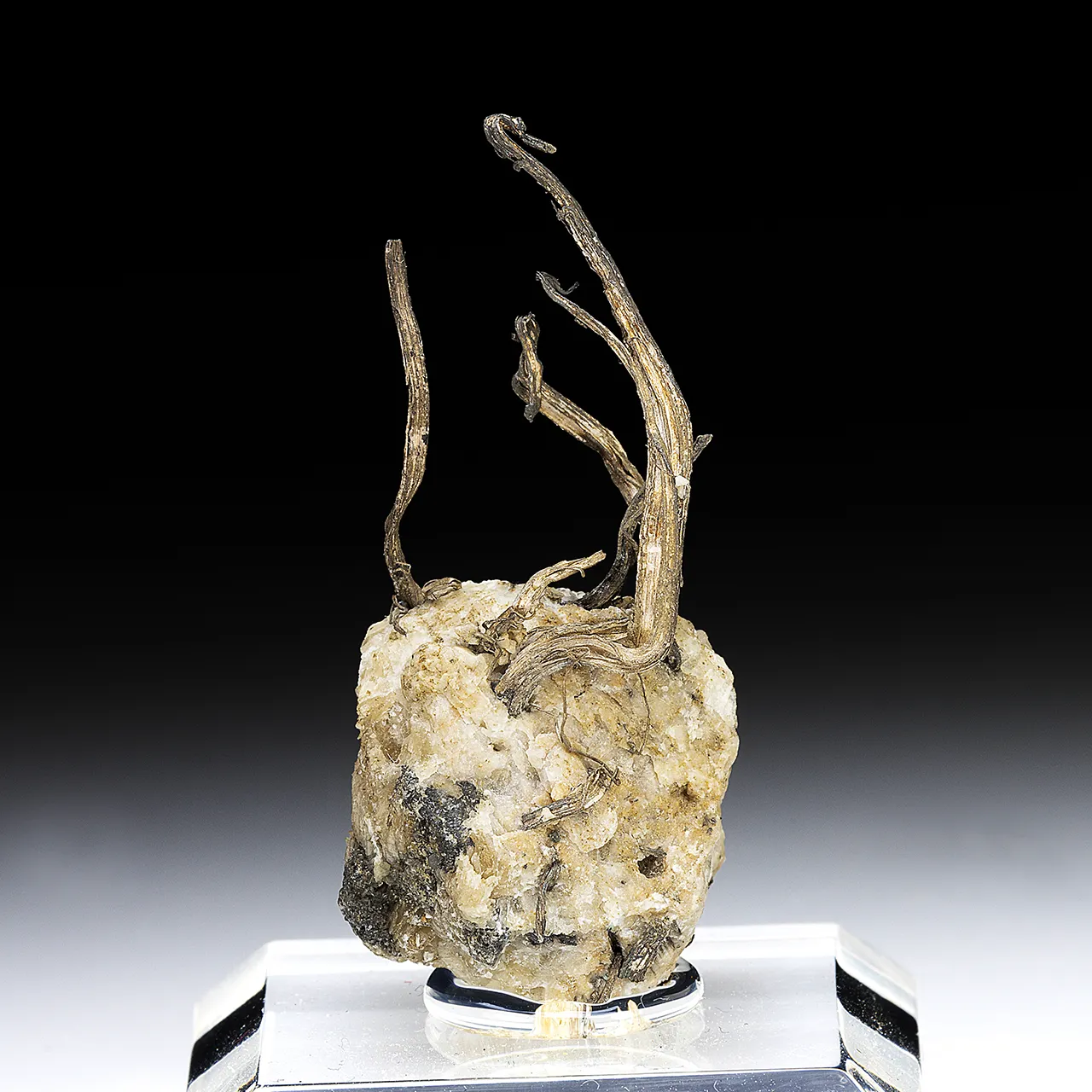 Silver with Calcite - image 1