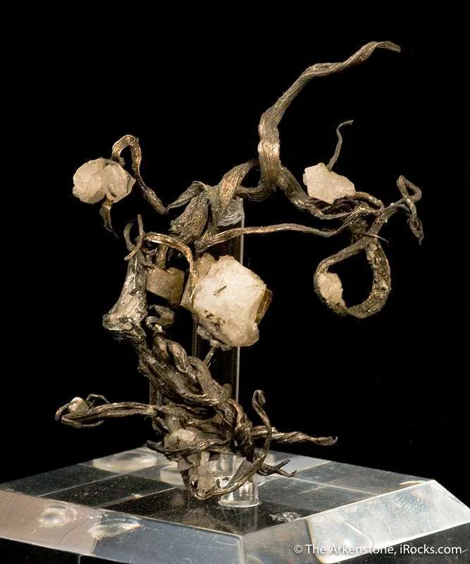 Silver With Calcite - image 3