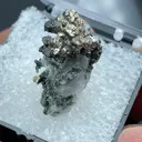 Silver with Calcite, Lollingite - image 2