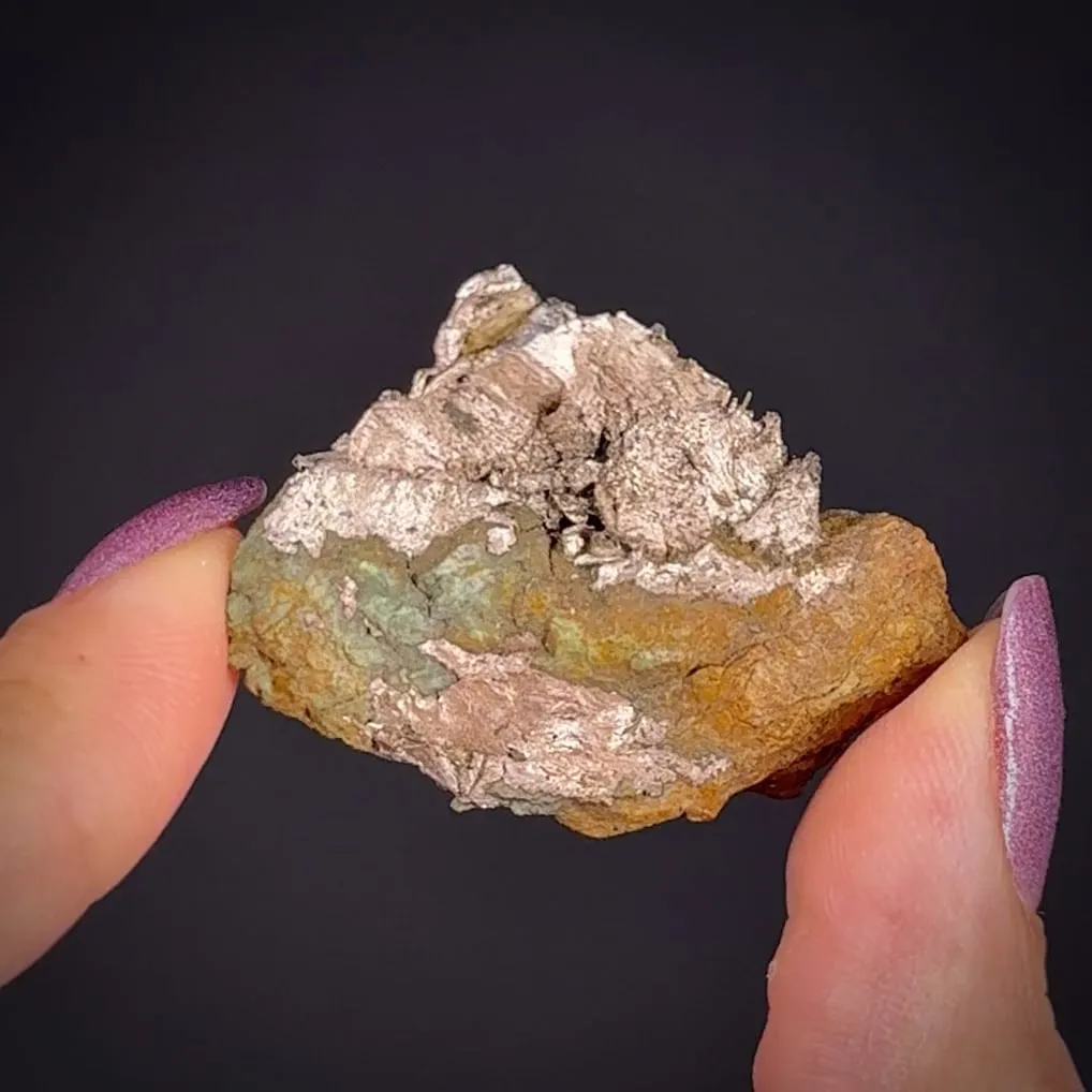 Silver with Chrysocolla - image 2