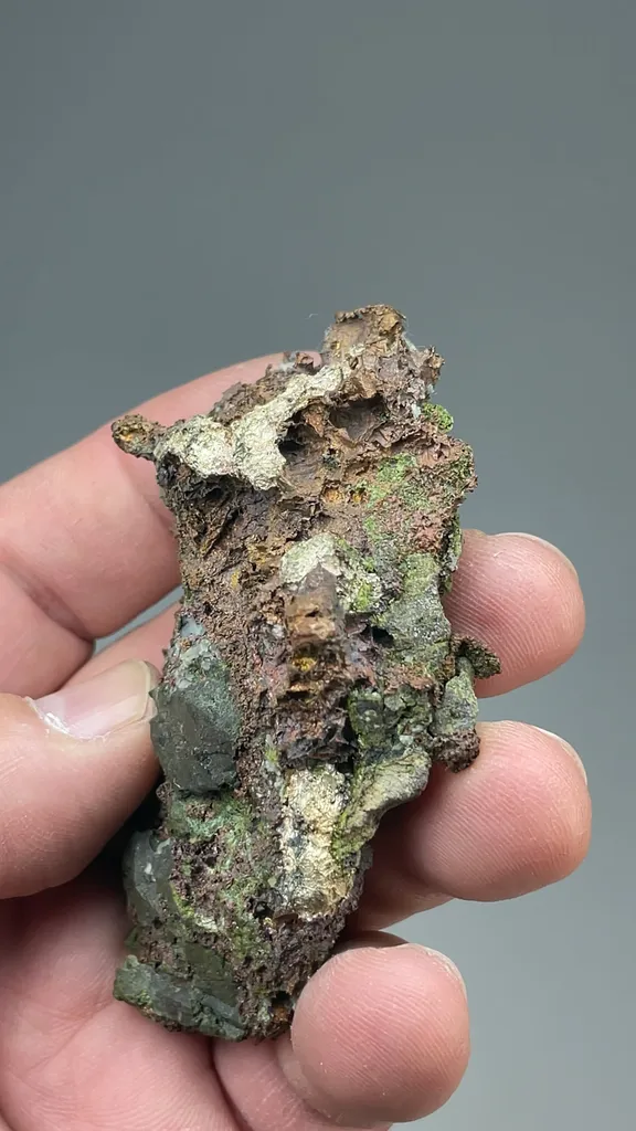 Silver with Copper, Quartz, Epidote - image 2