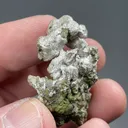 Silver with Epidote, Prehnite - image 2