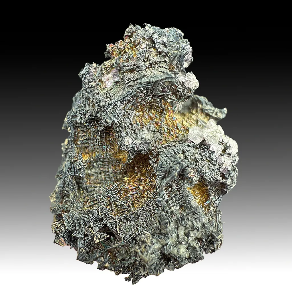 Silver with Fluorite image