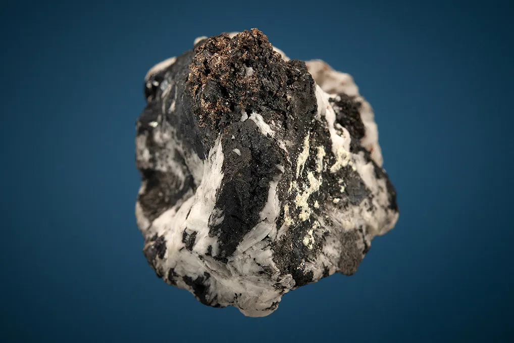 Silver with Pearceite and Acanthite on Barite - image 5