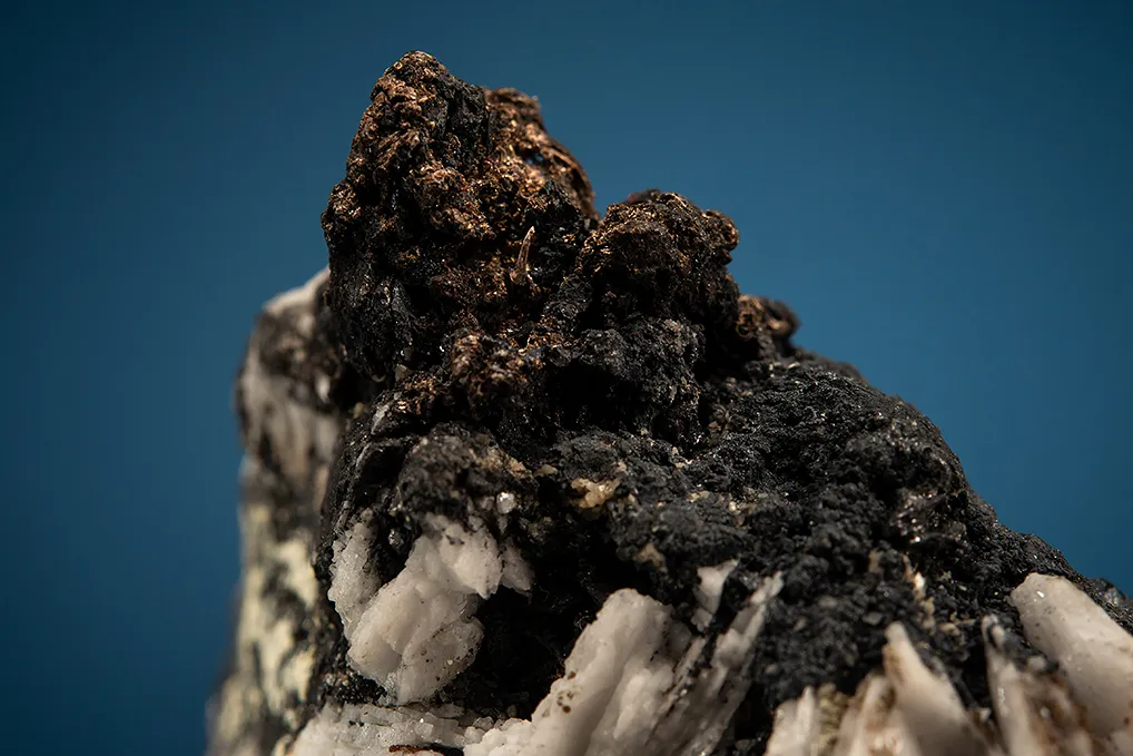 Silver with Pearceite and Acanthite on Barite - image 2