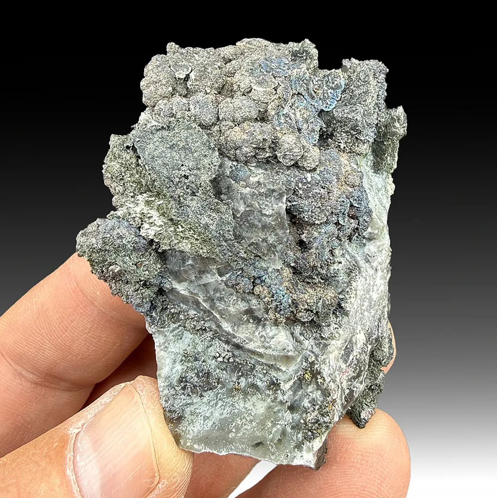 Silver with Skutterudite, Calcite image