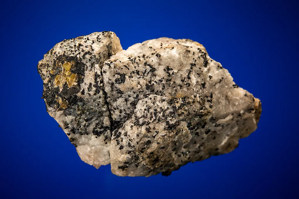 Silver with Sphalerite in Quartz image