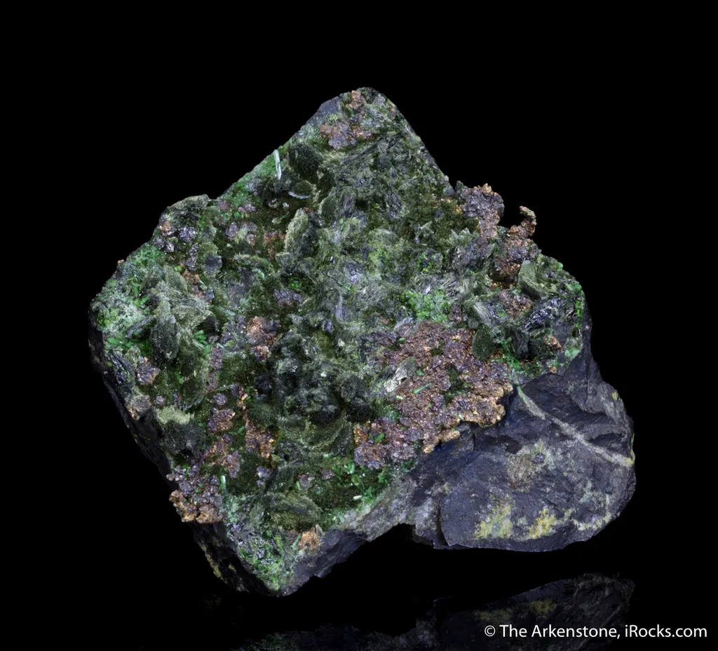 Silver, Zincolivenite, Olivenite - image 6