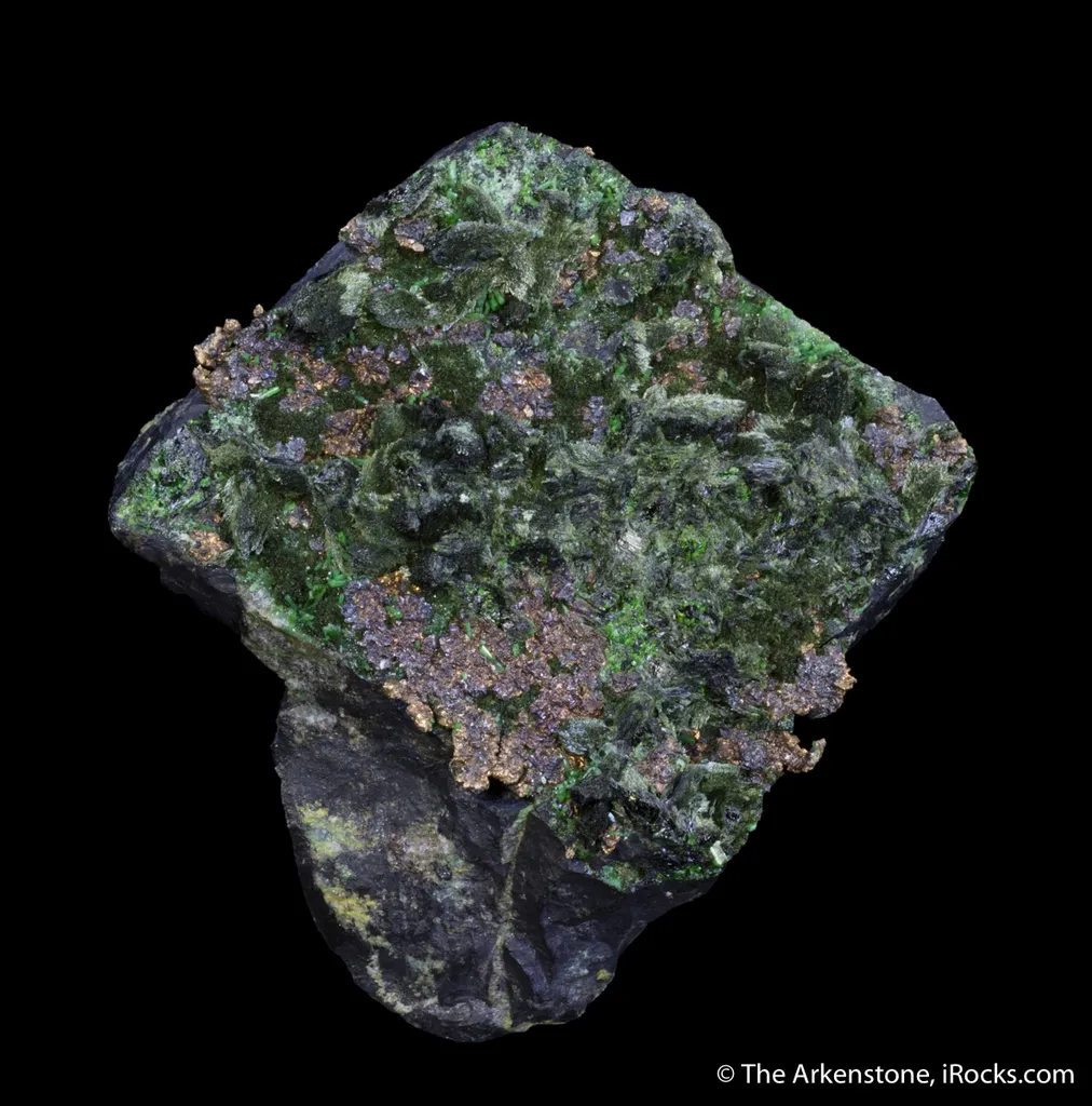 Silver, Zincolivenite, Olivenite image