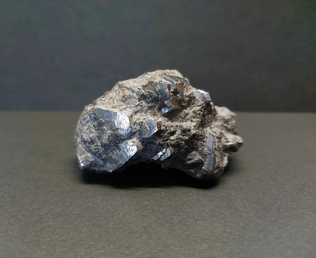 Skutterudite from Morocco, Drâa-Tafilalet Region, Bou Azzer Mine