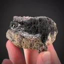 Skutterudite ps. Silver with Fluorite and Baryte - image 1