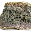 Skutterudite ps. Silver with Fluorite and Baryte - image 3