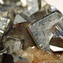 Skutterudite Var. Chloanthite on Quartz - image 3