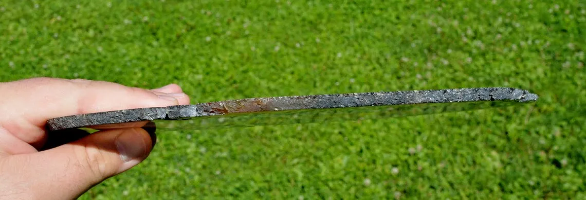 Slice - Agate 25 cm - 346 grams - Rio Grande do Sul, Brazil - image 5