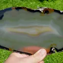 Slice - Agate 25 cm - 346 grams - Rio Grande do Sul, Brazil - image 2