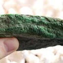 Slice - Jade Omphacite var. chrome omphacite 187 grams - Pellice Valley, Piedmont, Italy - image 3