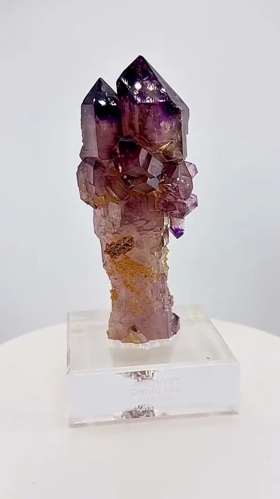 Slowly taking in every detail… and somehow this Chibuku smoky Amethyst… image