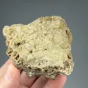 Smithsonite after Calcite with Cinnabar - image 2