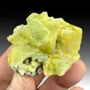 Smithsonite after Fluorite - image 1