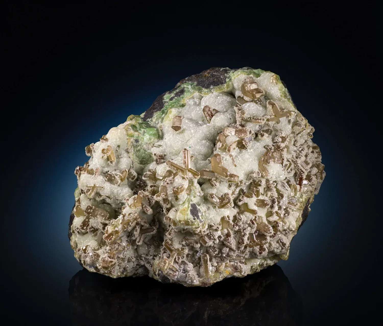 Smithsonite and Cerussite from Namibia, Oshikoto Region, Tsumeb - image 1