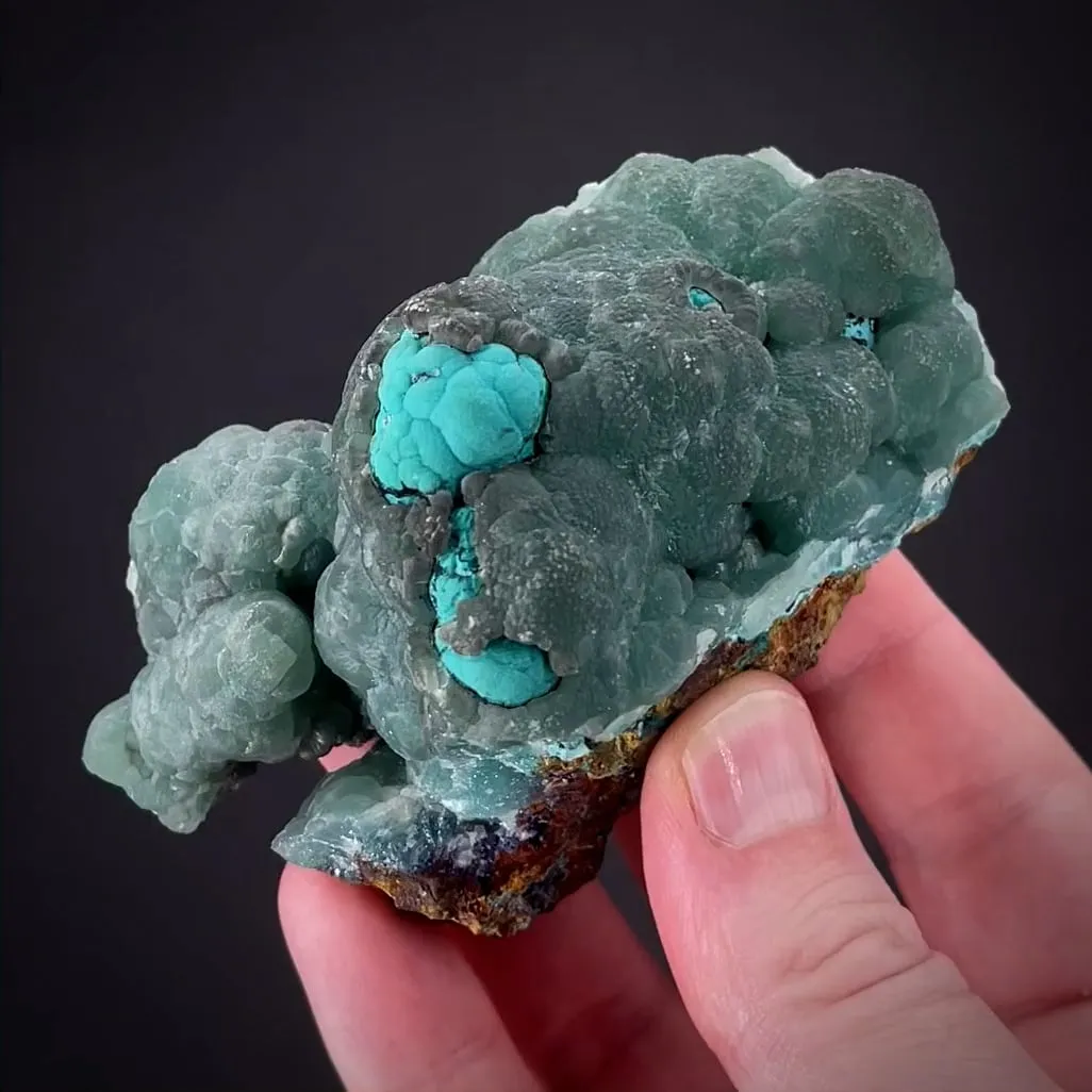 Smithsonite and Rosasite - image 1
